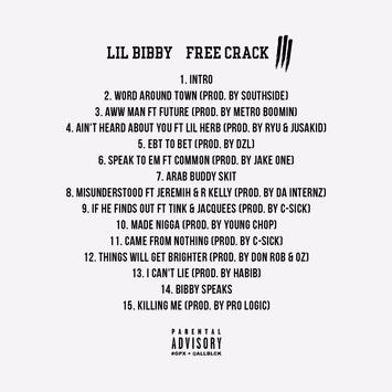 Lil bibby free crack 4 release date
